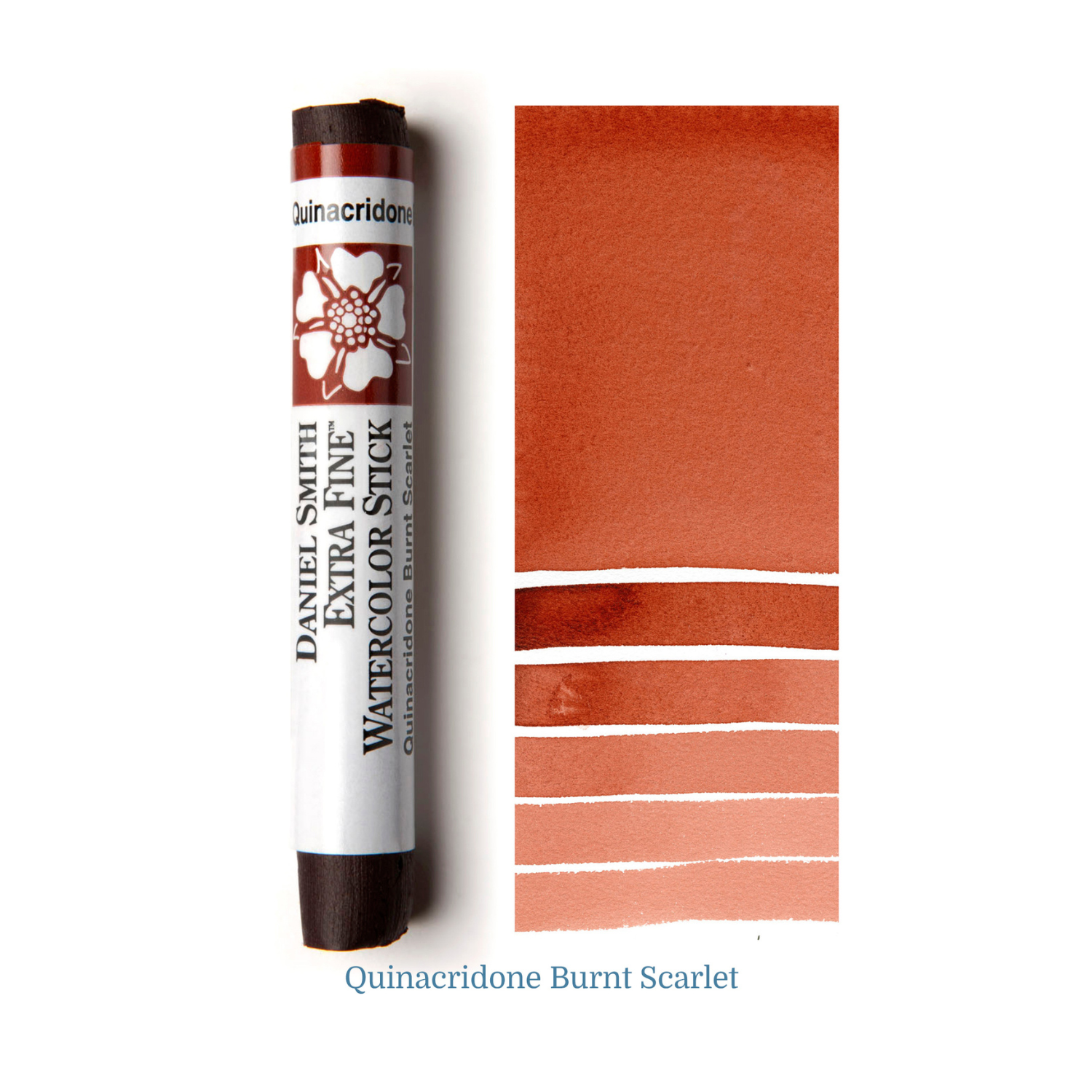 DS Watercolor Stick Quinacridone Burnt Scarlet