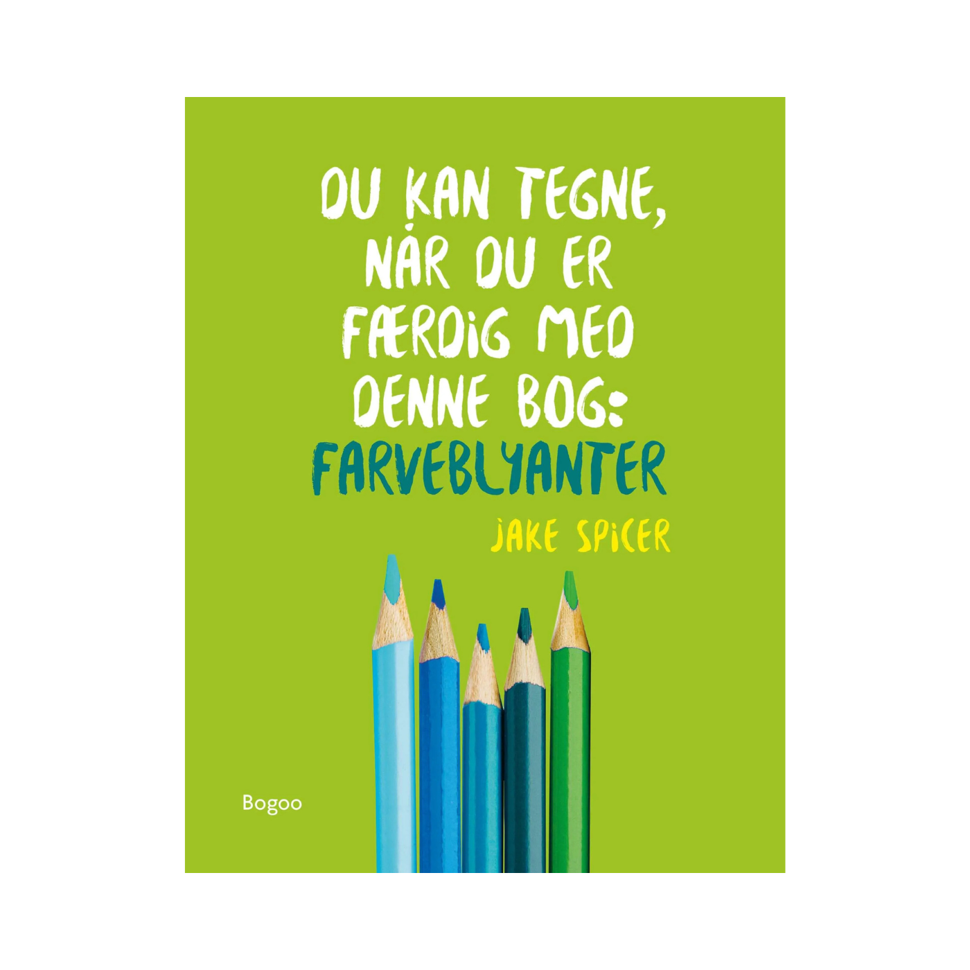 Du kan tegne, når du er færdi med denne bog - farveblyanter