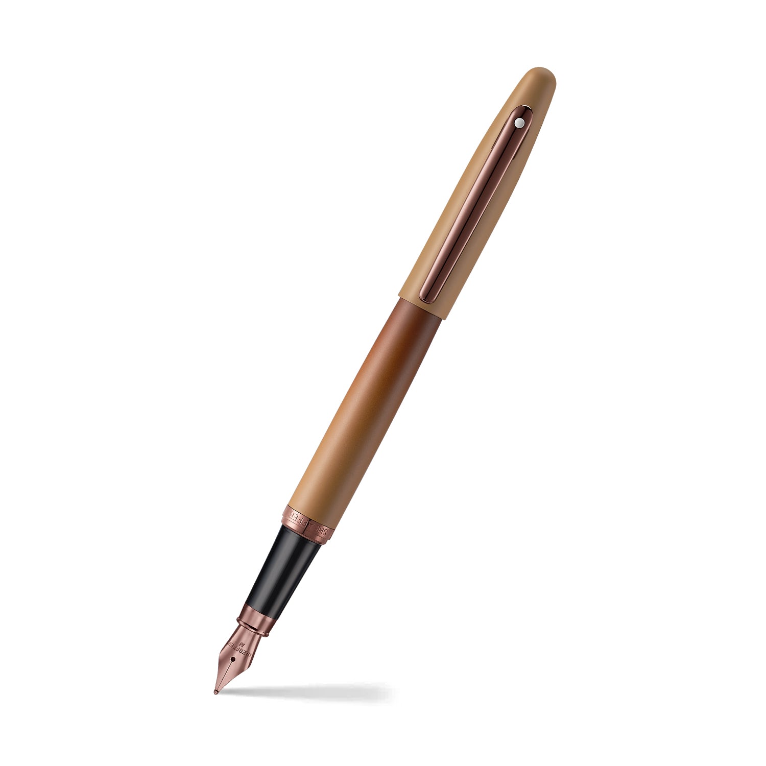 Sheaffer VFM Coffee Edition, matte brown with Regal Brown PVD accents