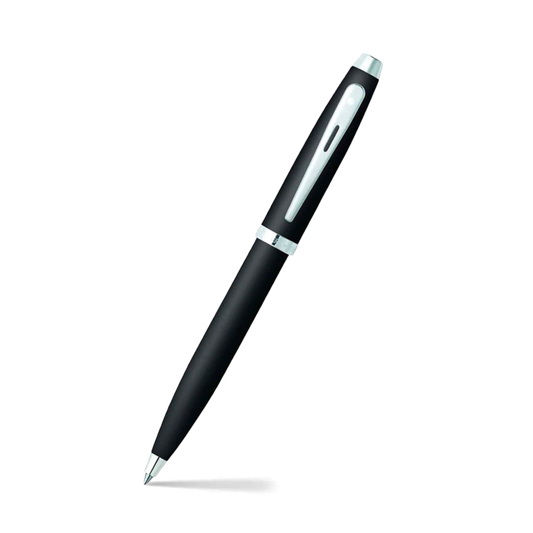 Sheaffer 100 Matte Black with Chrome Accents