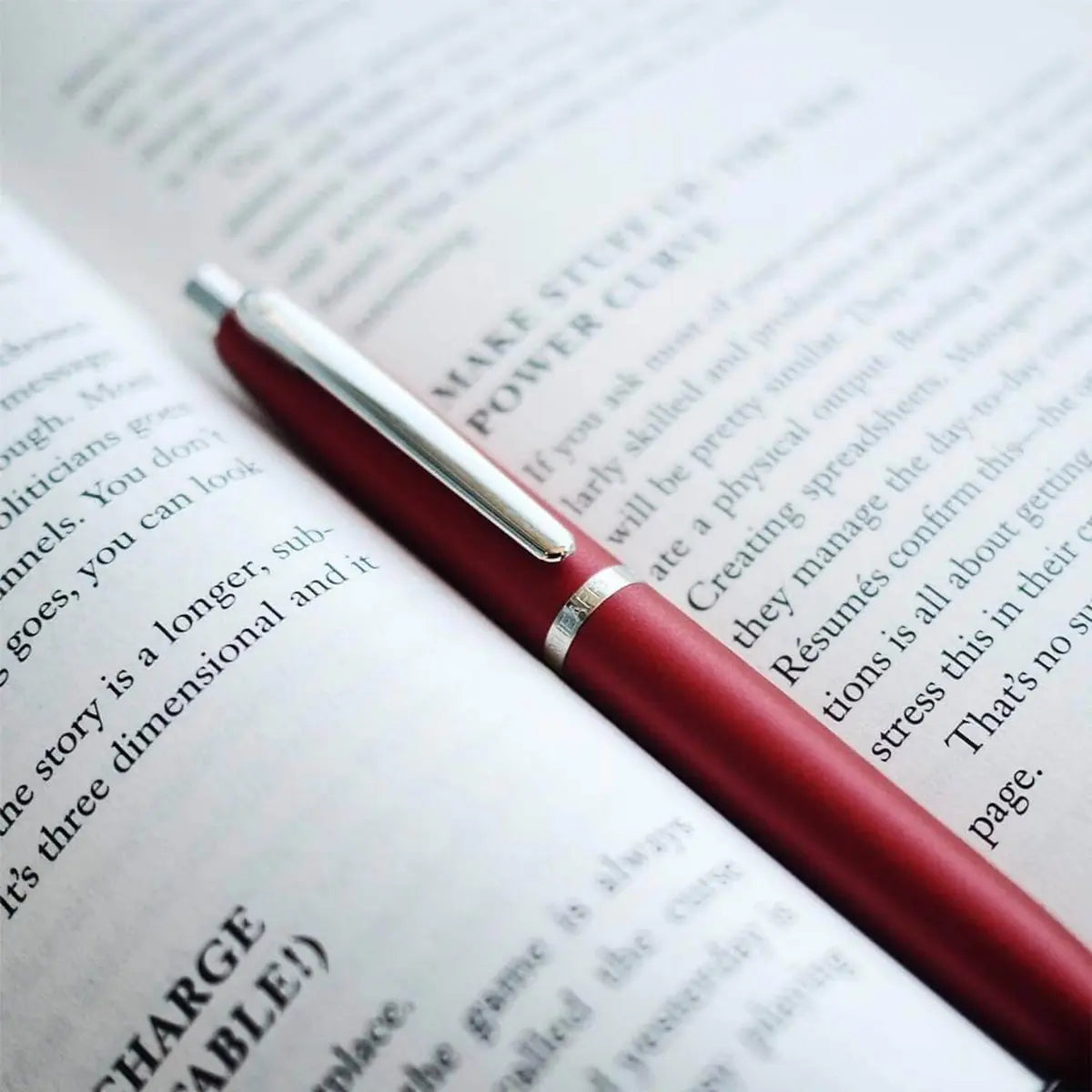 Sheaffer VFM Red with Chrome Accents