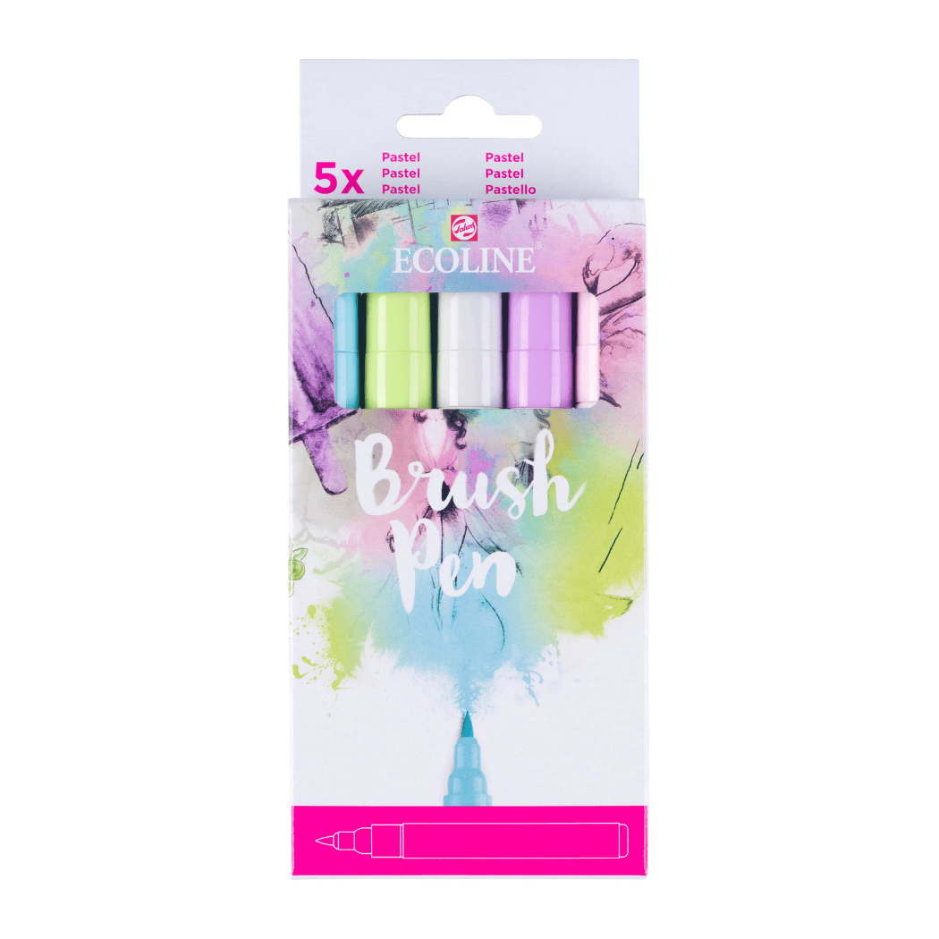 ECO Brushpen X5 PASTEL CB