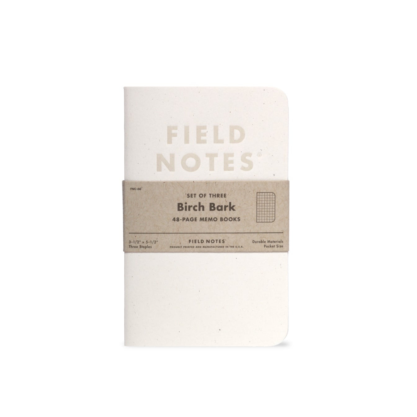 Field Notes Birch Bark 3-pak