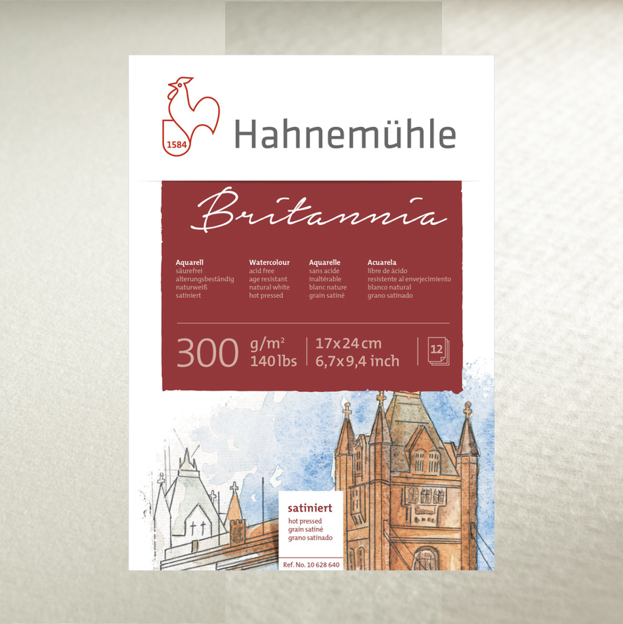 Hahnemühle Britannia Akvarelpapir