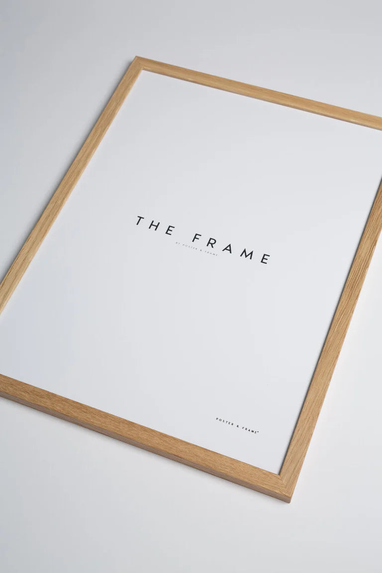 Træramme - Lys Eg