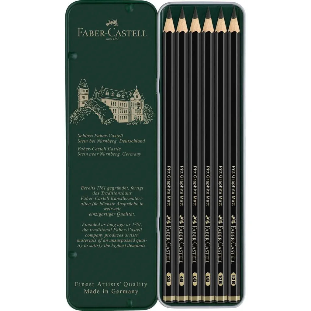 FC Pitt Graphite Matt set of 6 pieces