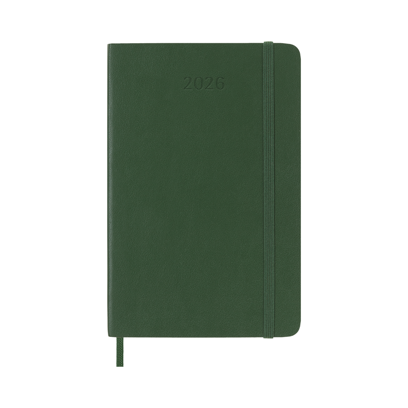 Moleskine Kalender Soft 12M Week Note Pocket Myrtle Green 2026
