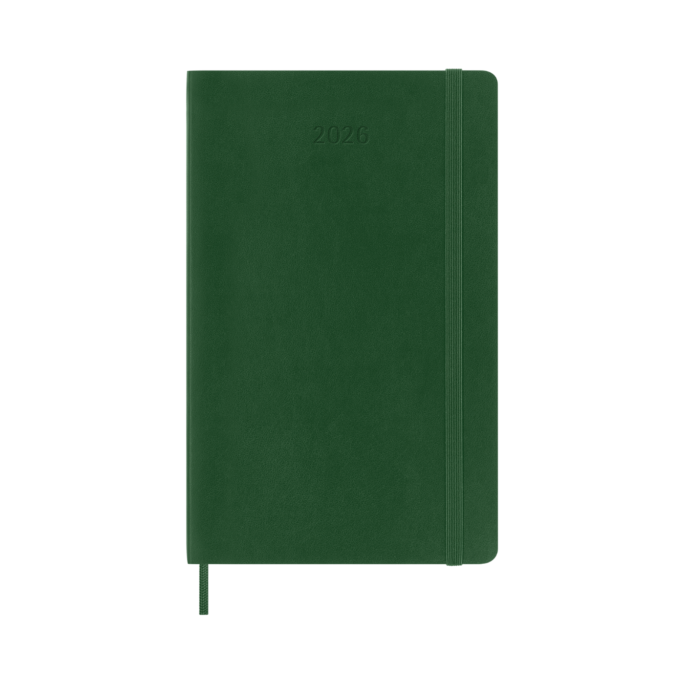 Moleskine Kalender Soft 12M Daily Large Myrtle Green 2026