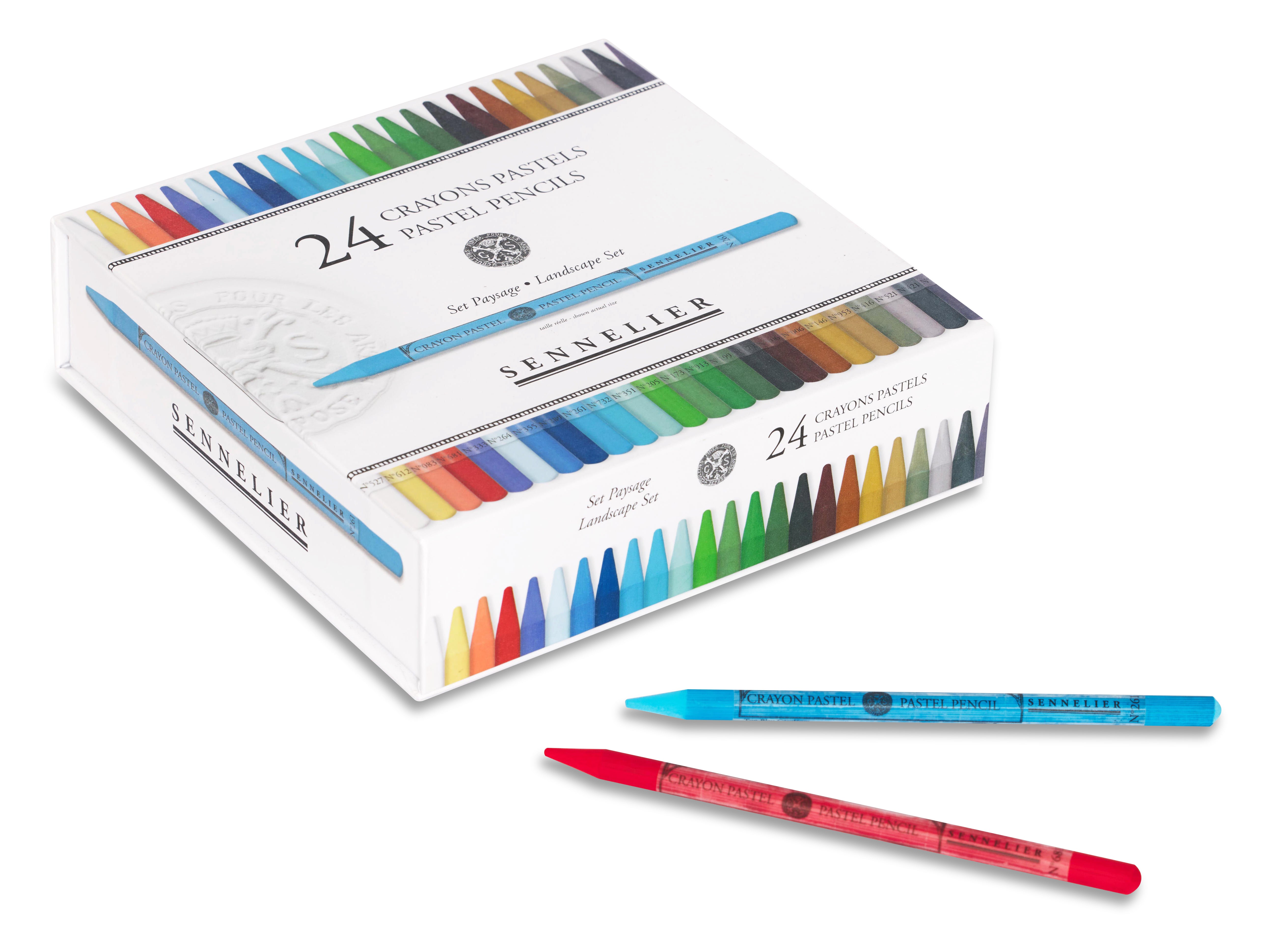 Sennelier Pastel Pencil Set 24 pcs - Landscape