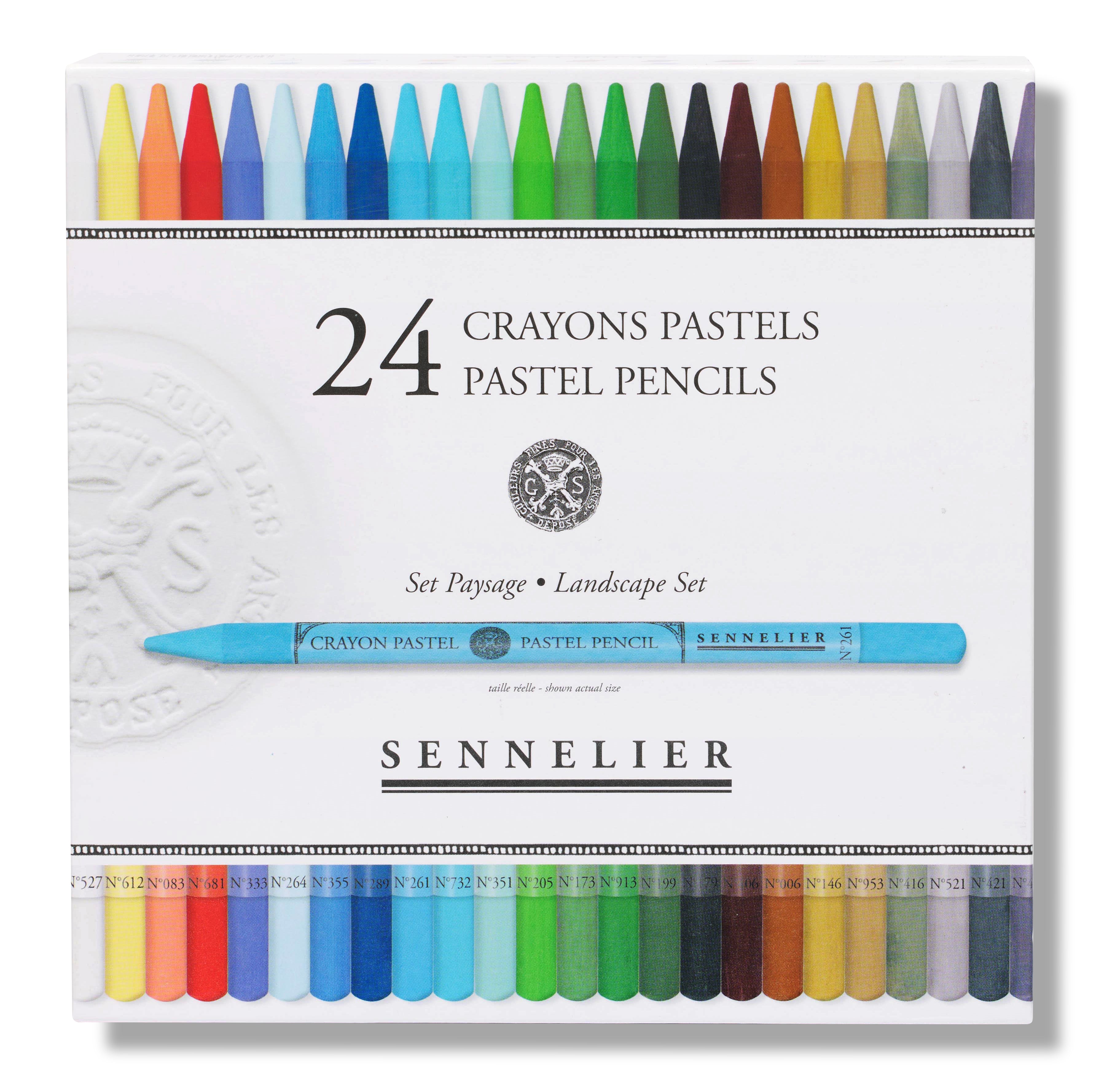 Sennelier Pastel Pencil Set 24 pcs - Landscape