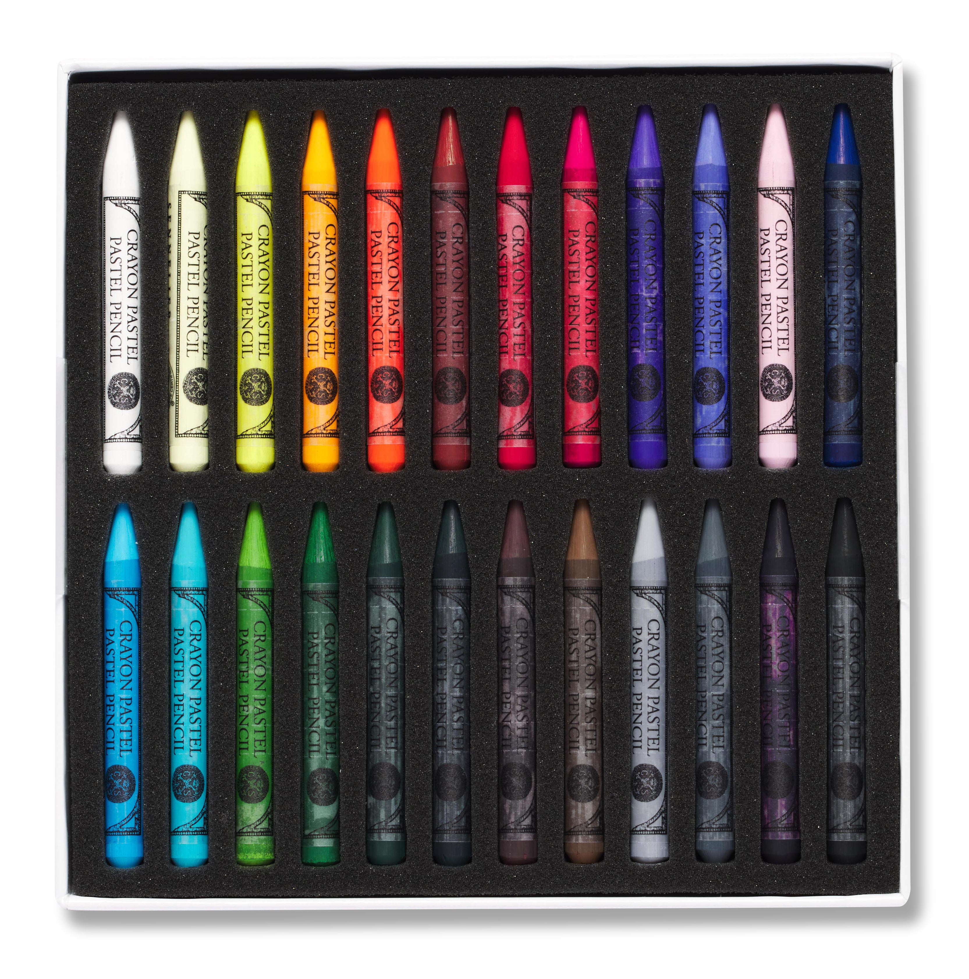 Sennelier Pastel Pencil Set 24 half pencils + 12 empty