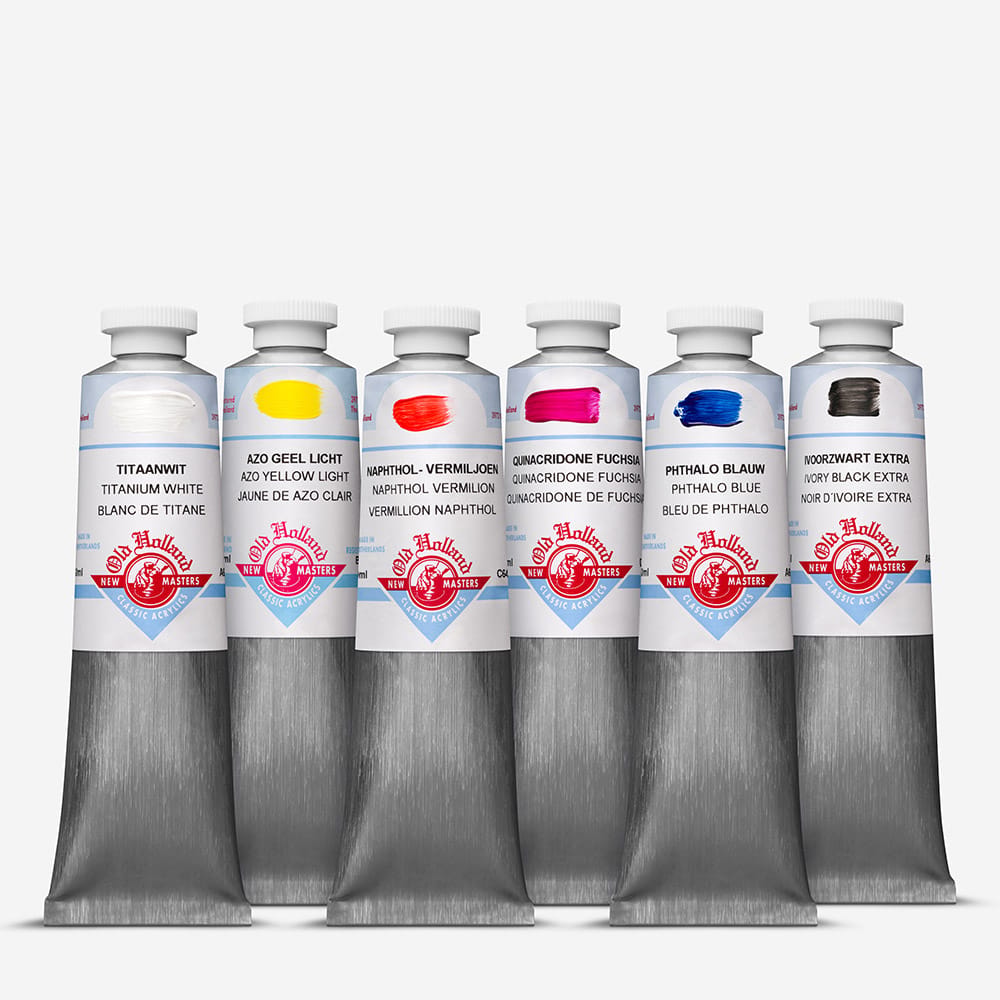 New Masters Acrylic Intro Set 6x60ml
