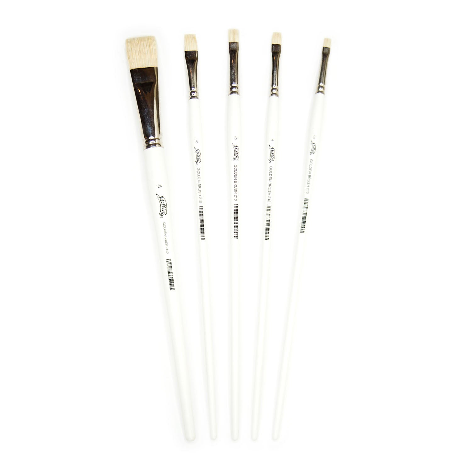 Stellings Pensel Stellings Golden Brush serie 210 svinehår Flad