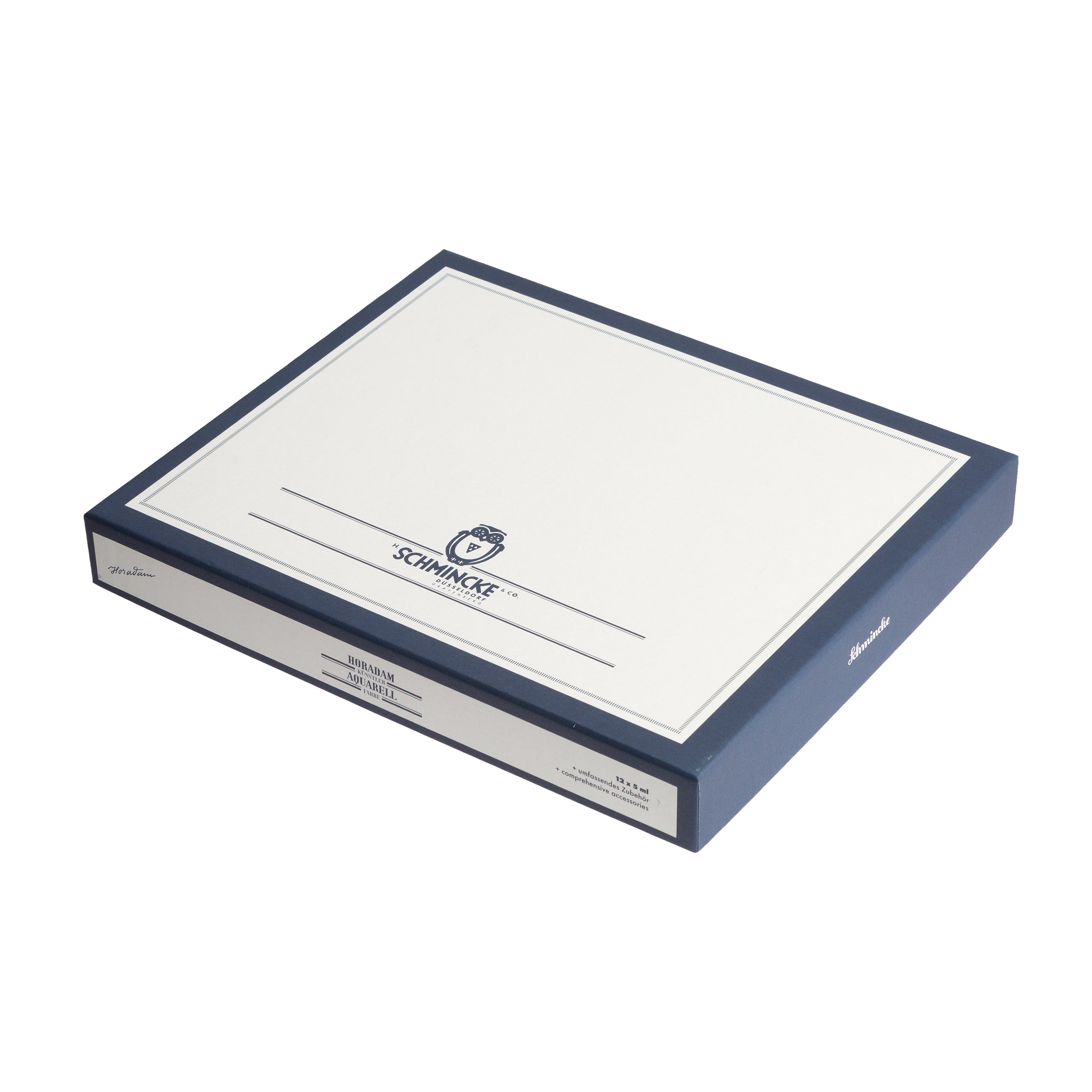 Schmincke Horadam Watercolor Set 12 x 5ml Retro Luxury Wooden Box