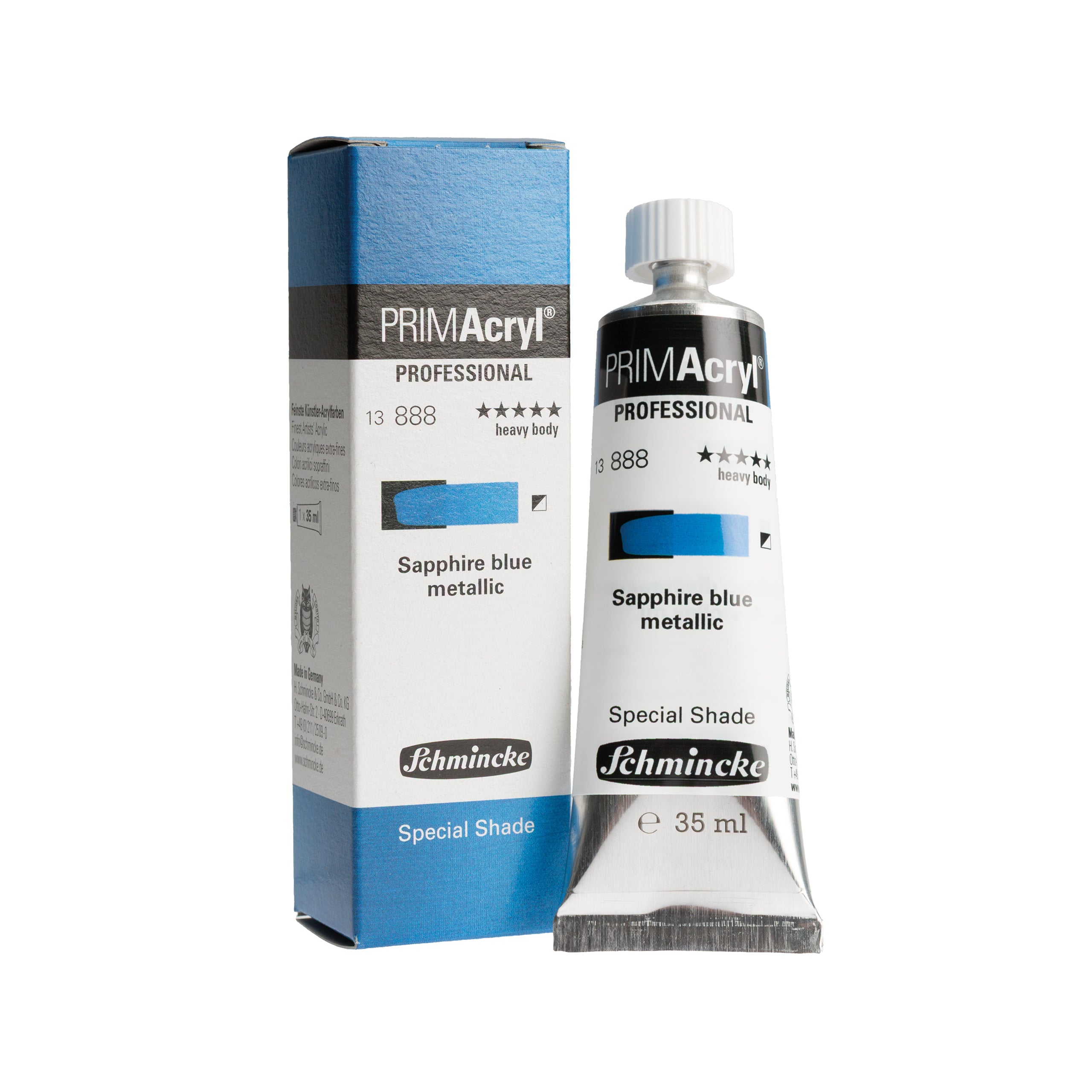 Schmincke PRIMAcryl HB 35ml Sapphire Blue Metallic 888