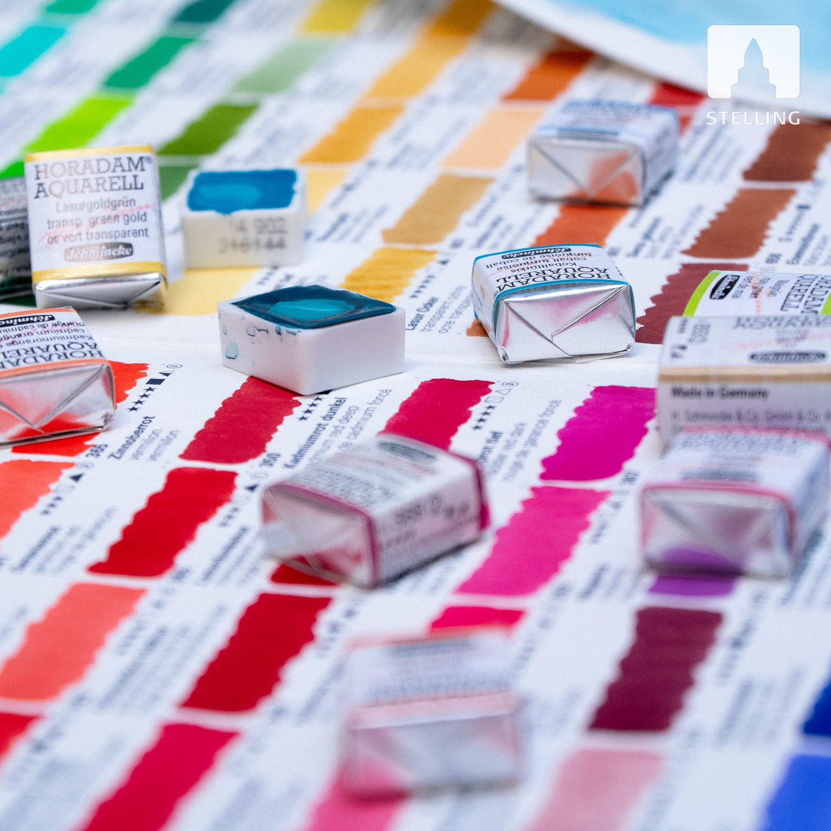 Schmincke Horadam Watercolor Set 6 pcs. ½ pans Matchbox
