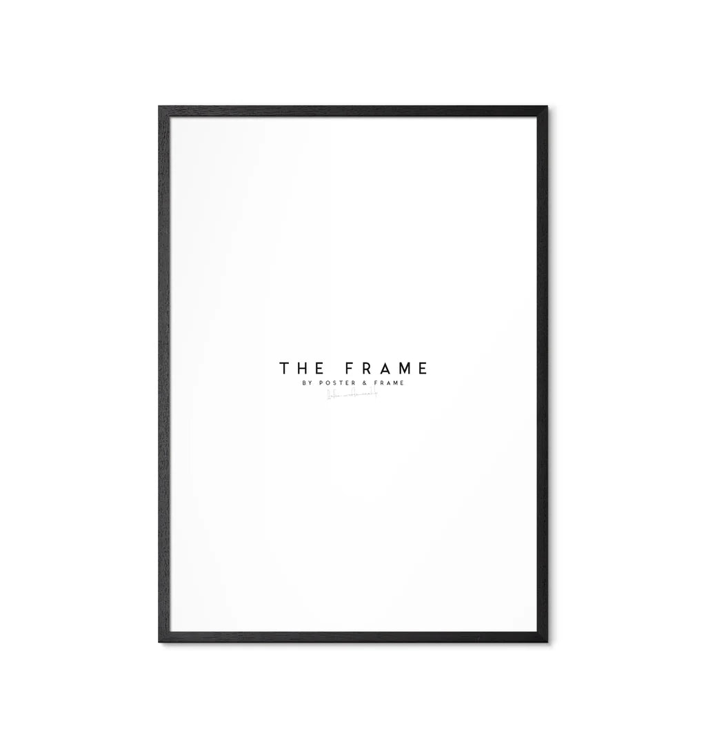 Træramme - Sort