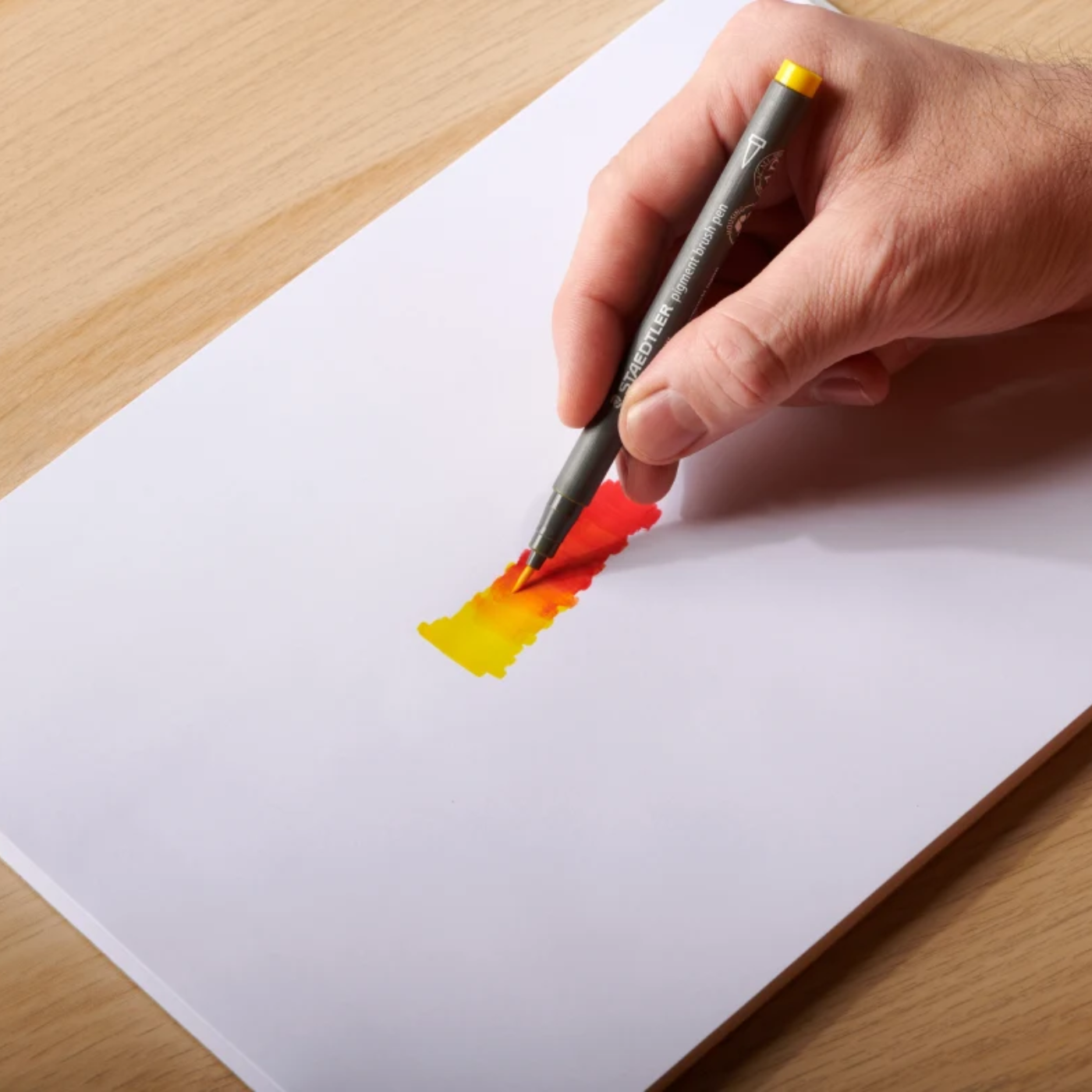 Staedtler Pigment brush pen sæt 36 stk.