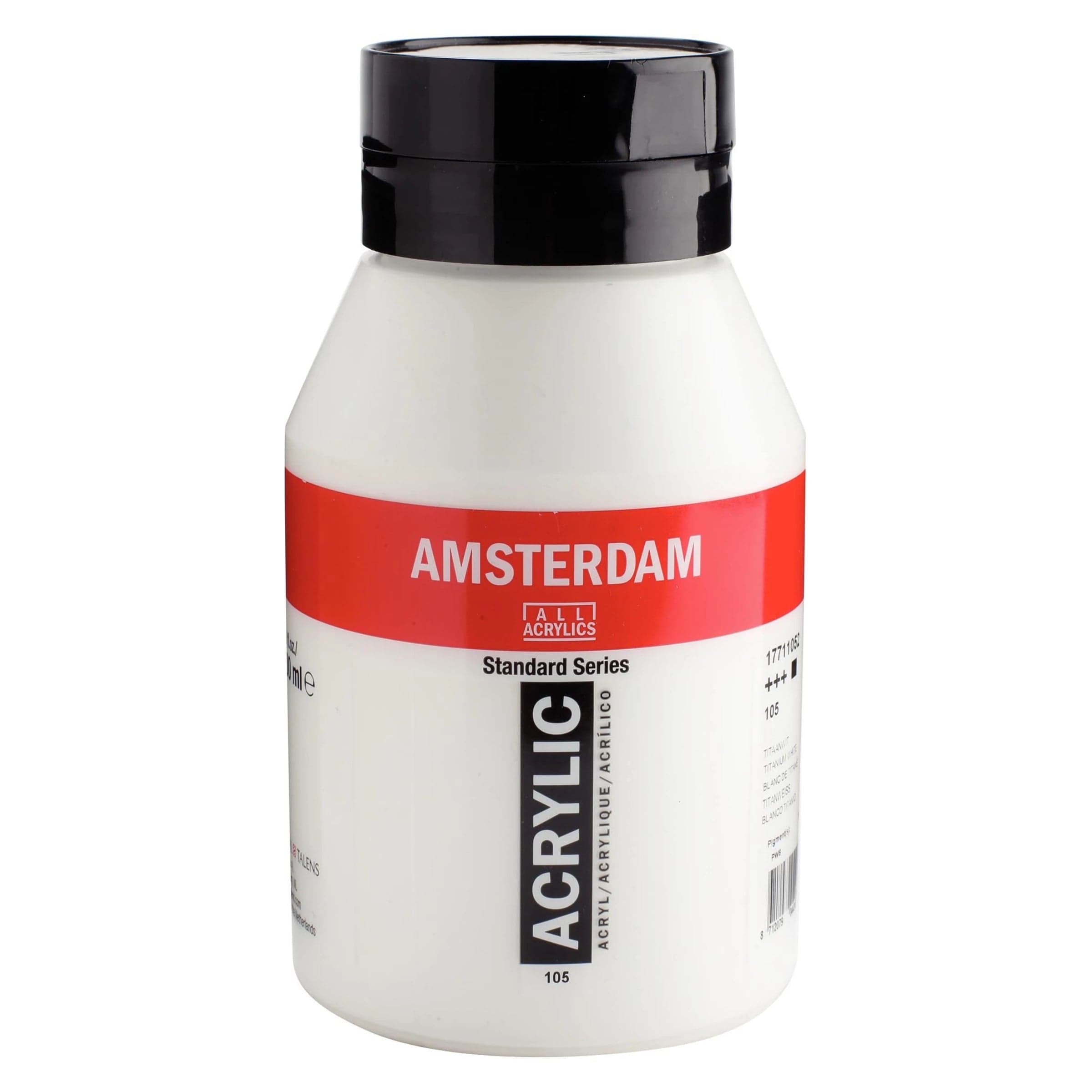 Amsterdam Akrylmaling 1000ml Titanium white