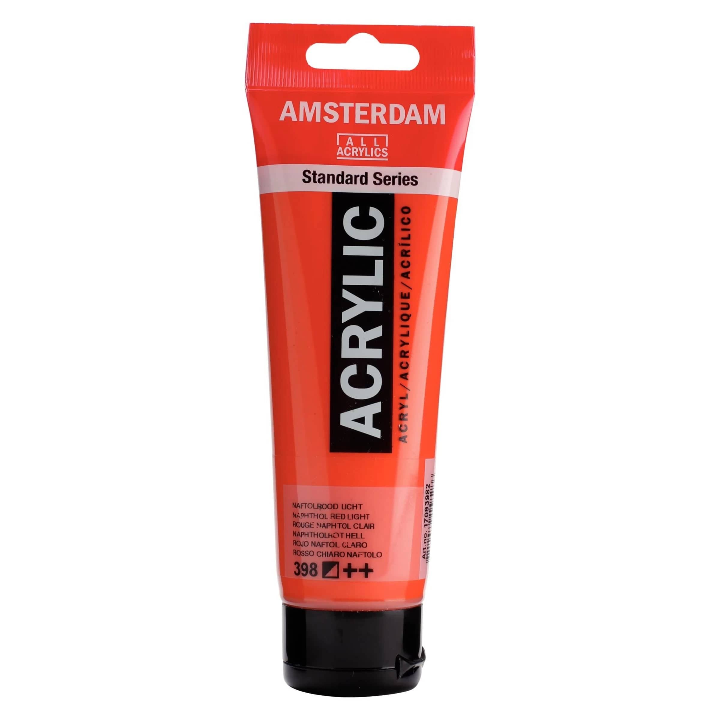 Amsterdam Akrylmaling 120ml Naphthol Red Light