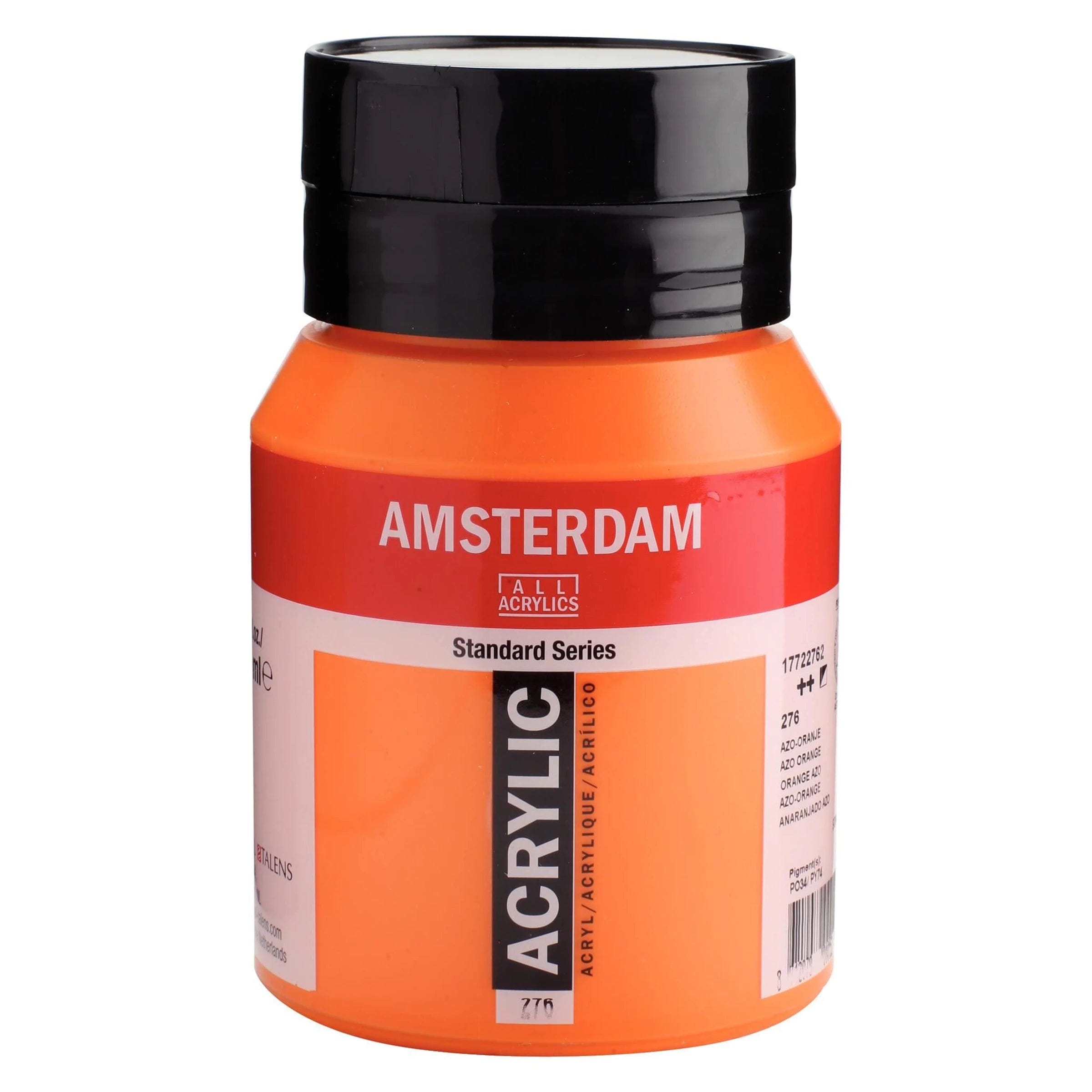 Amsterdam Akrylmaling 500ml Azo Orange