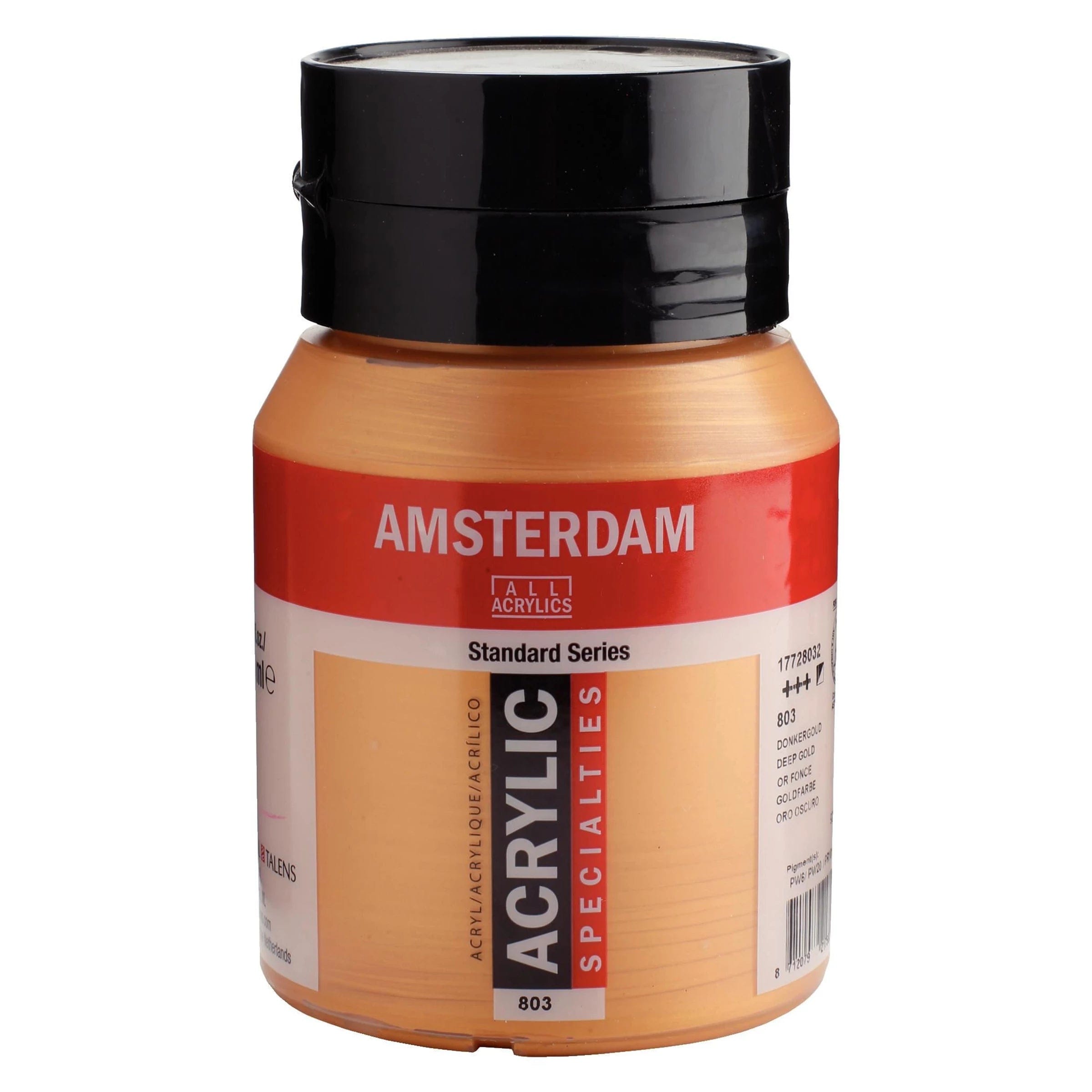 Amsterdam Akrylmaling 500ml Deep Gold