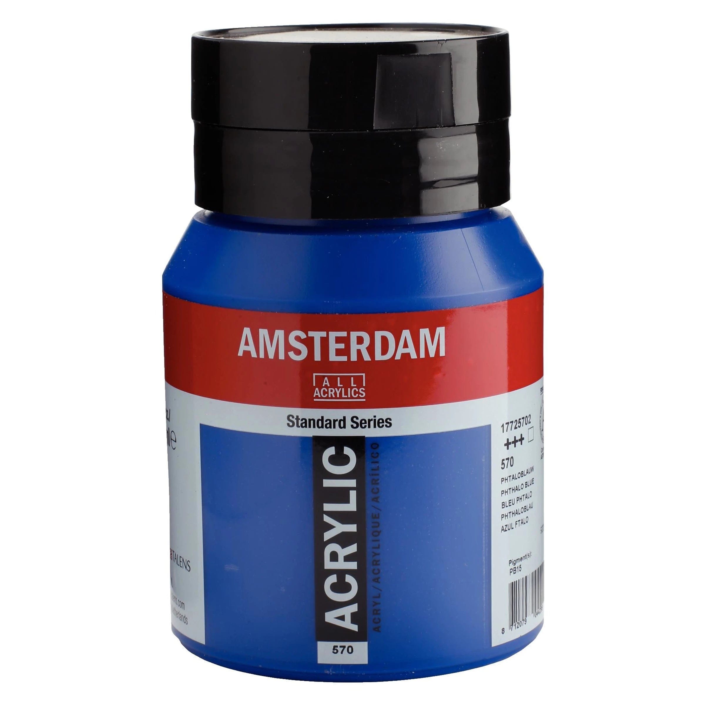 Amsterdam Akrylmaling 500ml Phthalo Blue