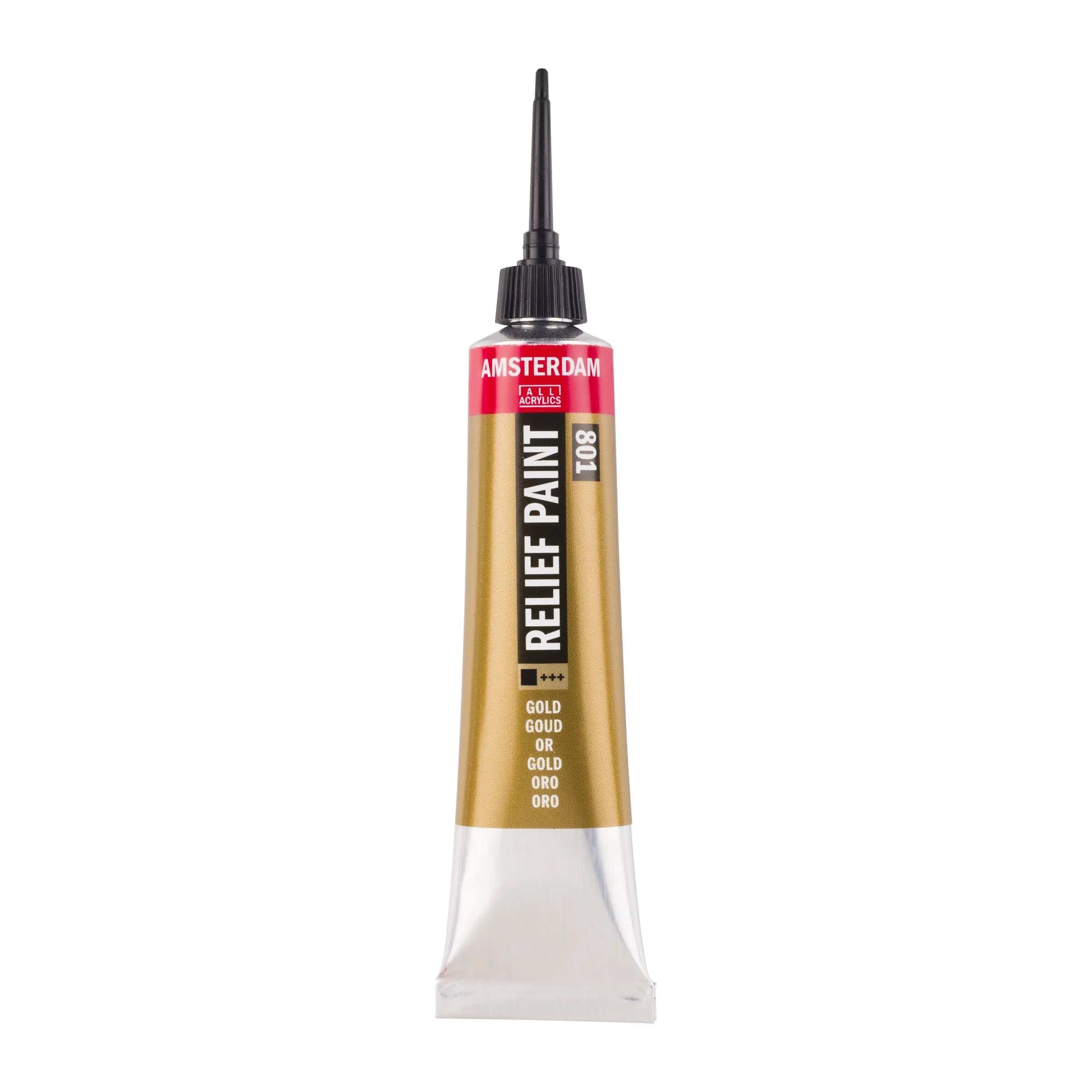 Amsterdam Akrylmaling AMSTERDAM RELIEF PAINT - Gold