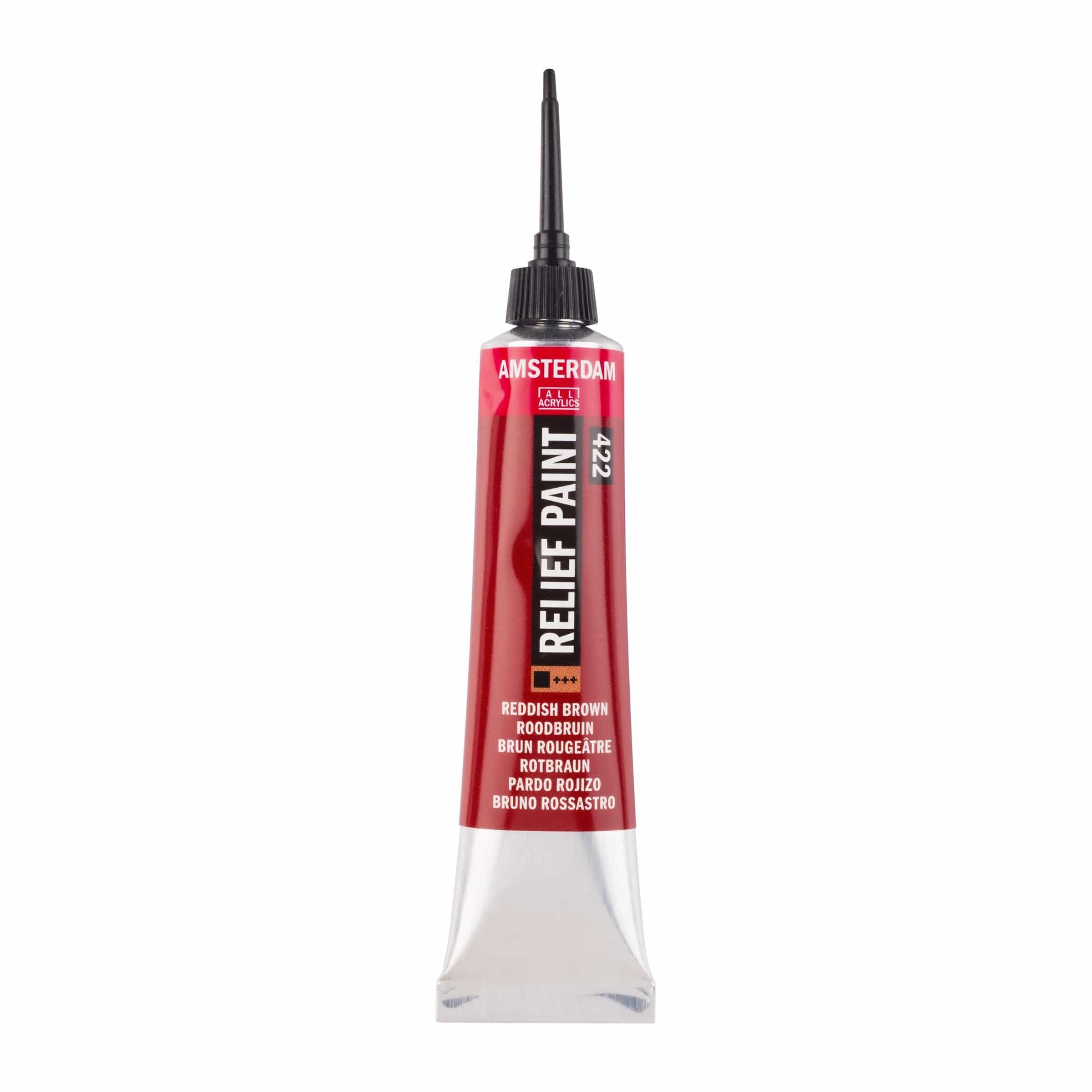 Amsterdam Akrylmaling AMSTERDAM RELIEF PAINT - Reddish Brown