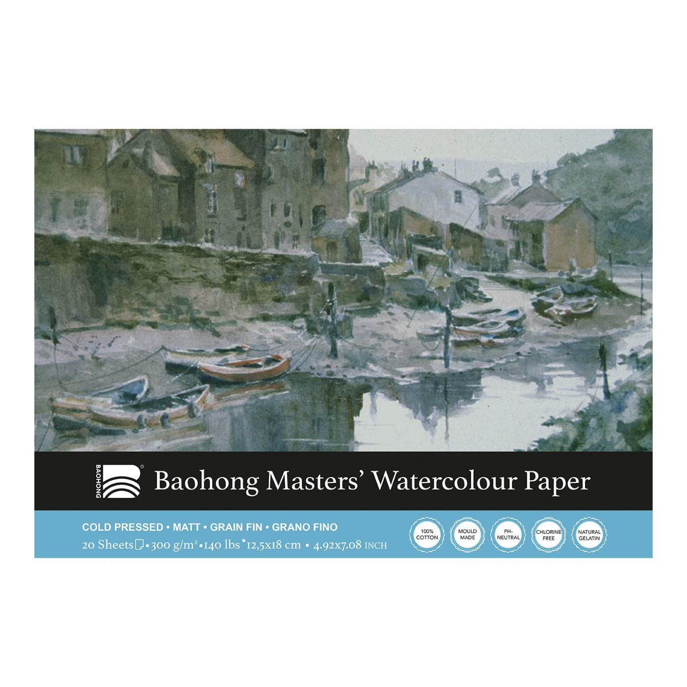 Baohong Masters' Watercolor Pad