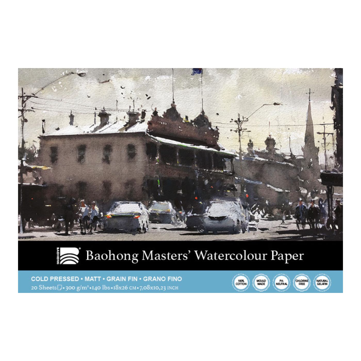 Baohong Masters' Watercolor Pad