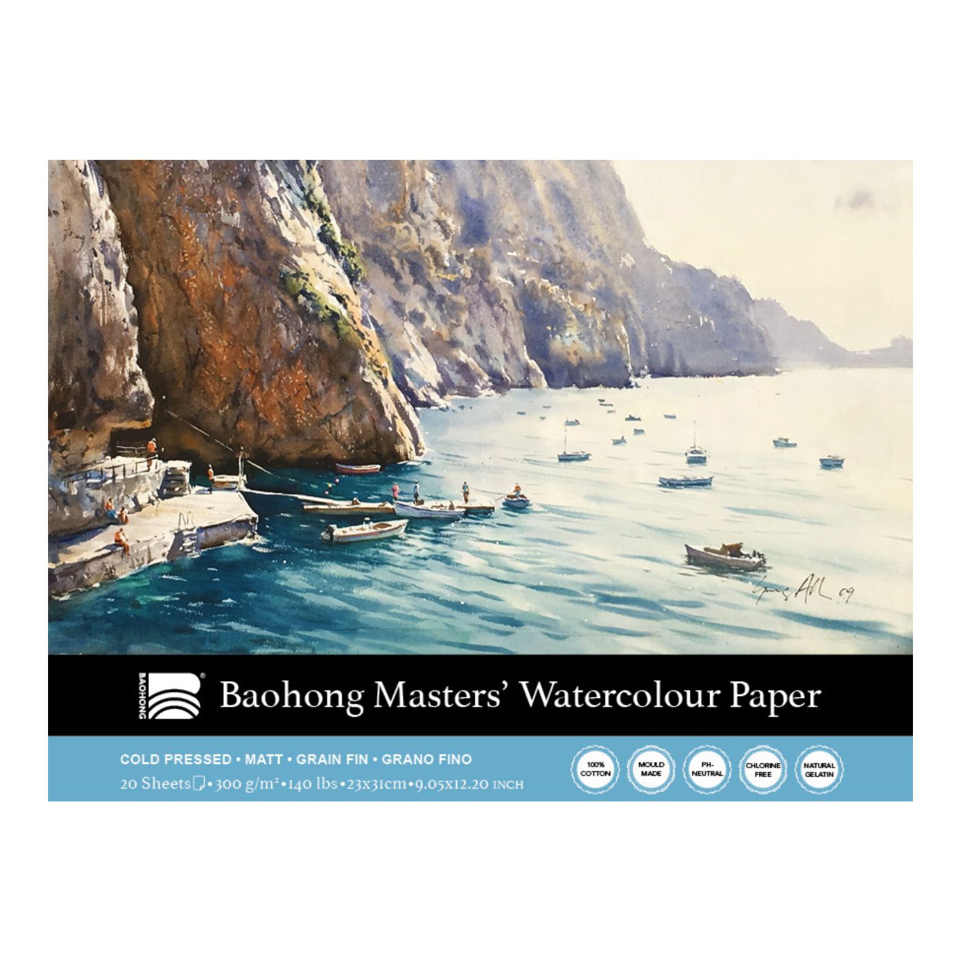 Baohong Masters' Watercolor Pad