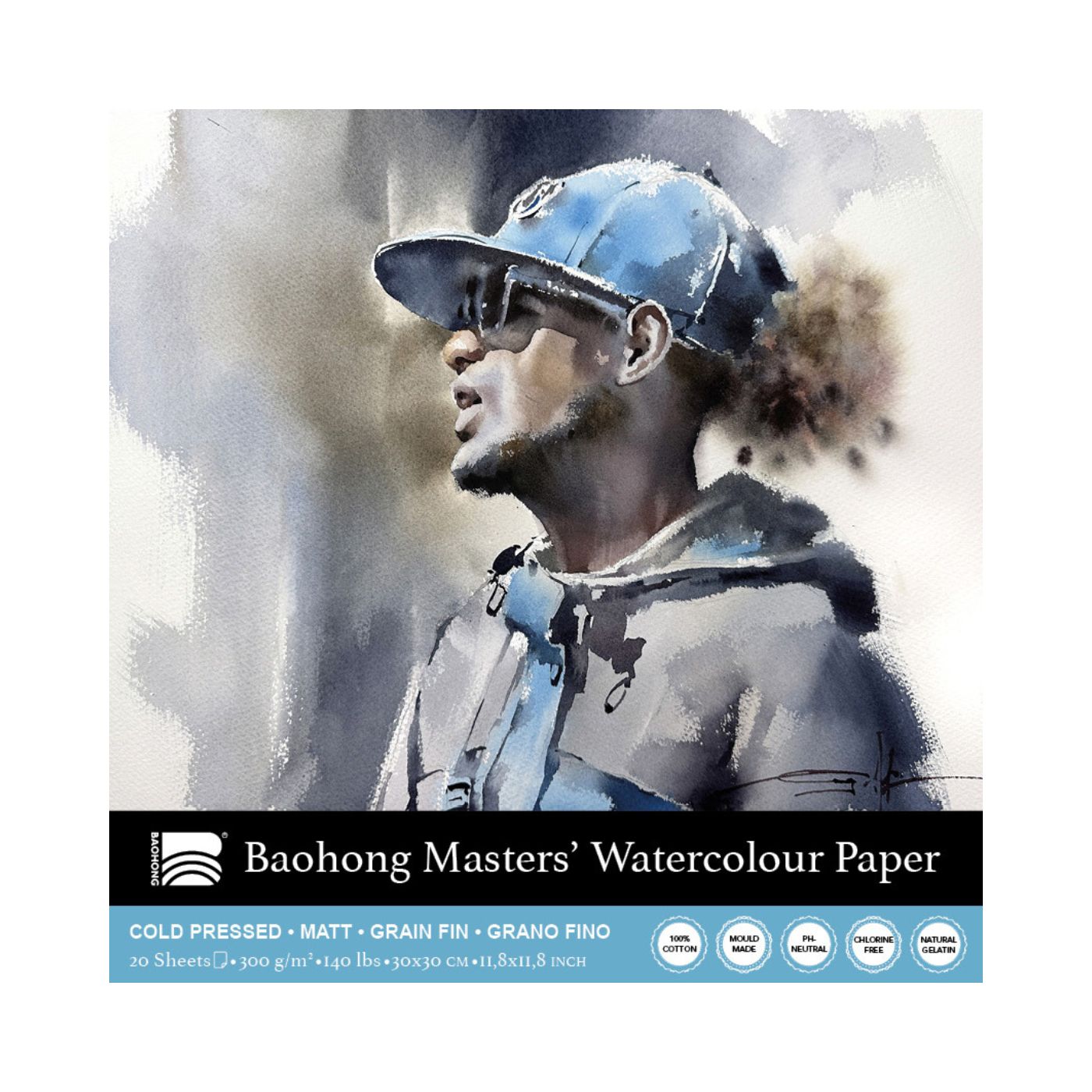 Baohong Masters' Watercolor Pad