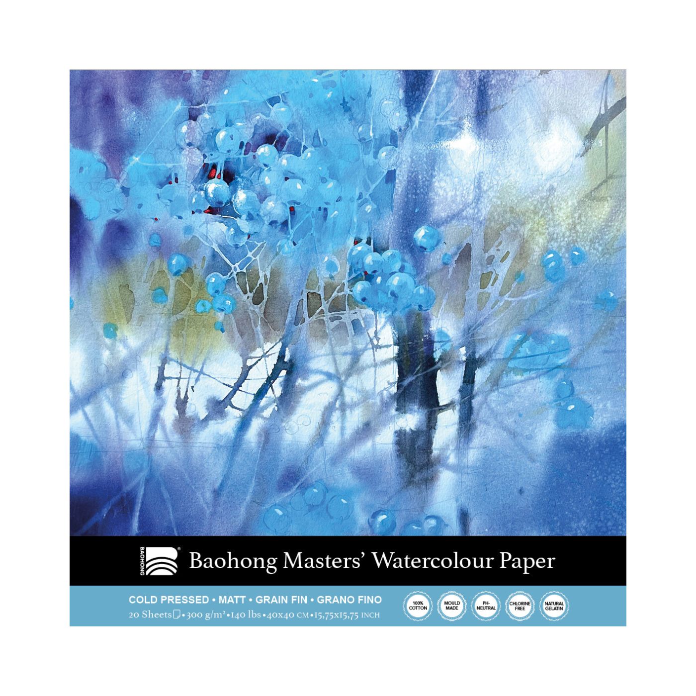 Baohong Masters' Watercolor Pad