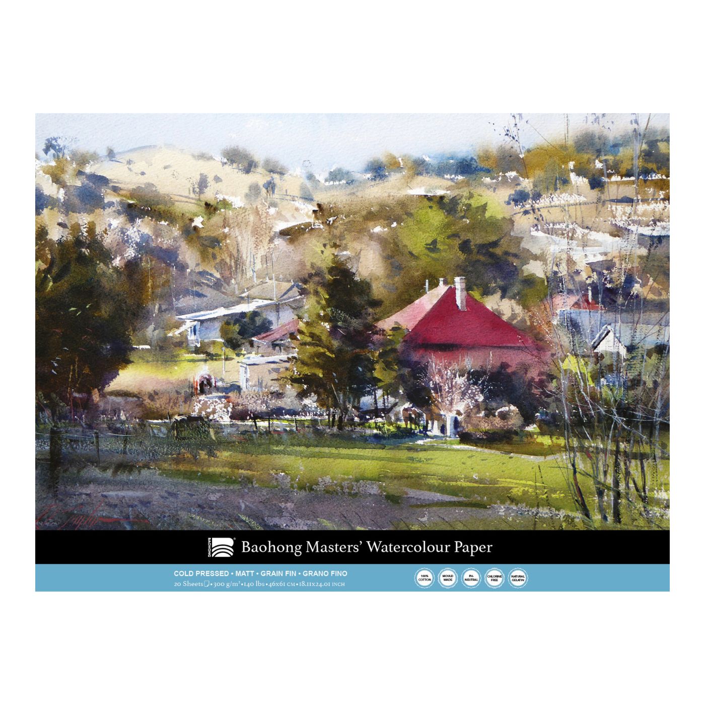 Baohong Masters' Watercolor Pad