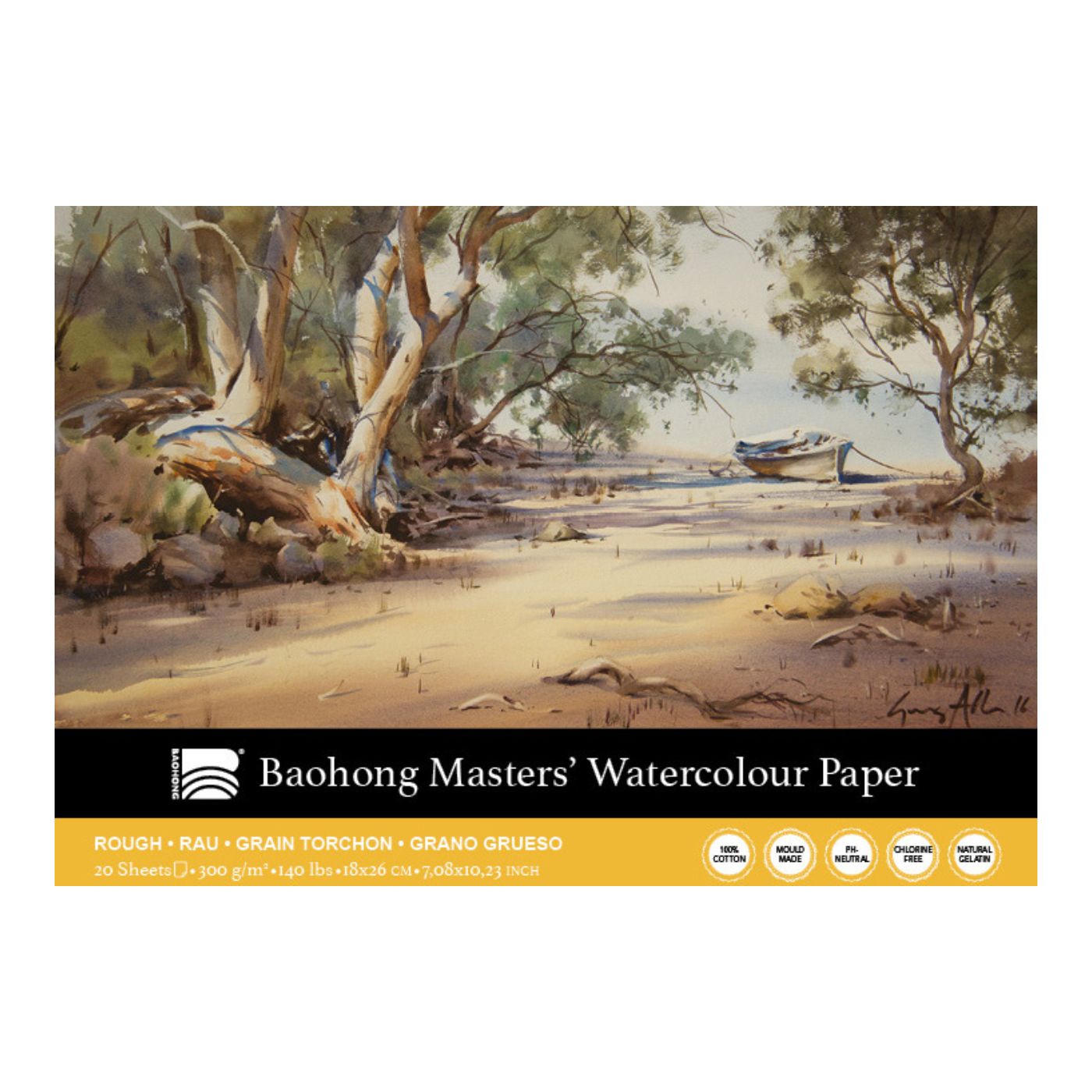 Baohong Masters' Watercolor Pad