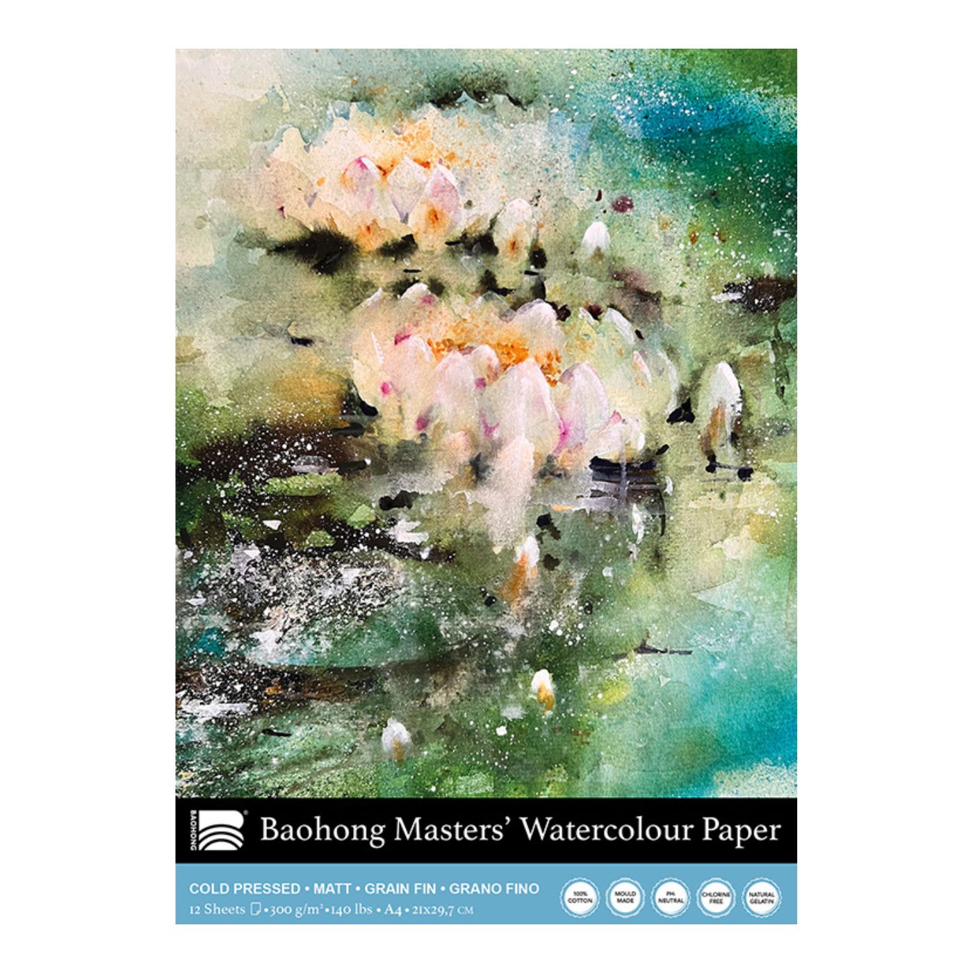 Baohong Masters Watercolor Pad - Portrait
