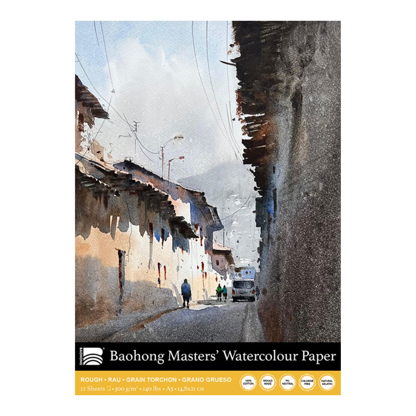 Baohong Masters Watercolor Pad - Portrait