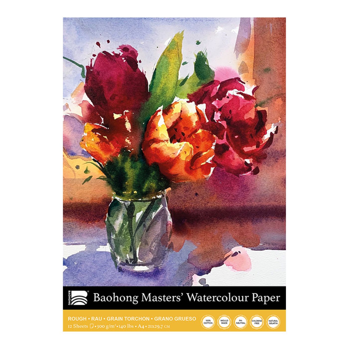 Baohong Masters Watercolor Pad - Portrait