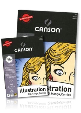 Canson Tegnepapir Canson Illustration Tegneblok