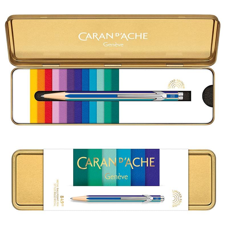 Caran D'ache Skriveredskaber Caran D´ache 849 BP Colour Treasure blålige toner