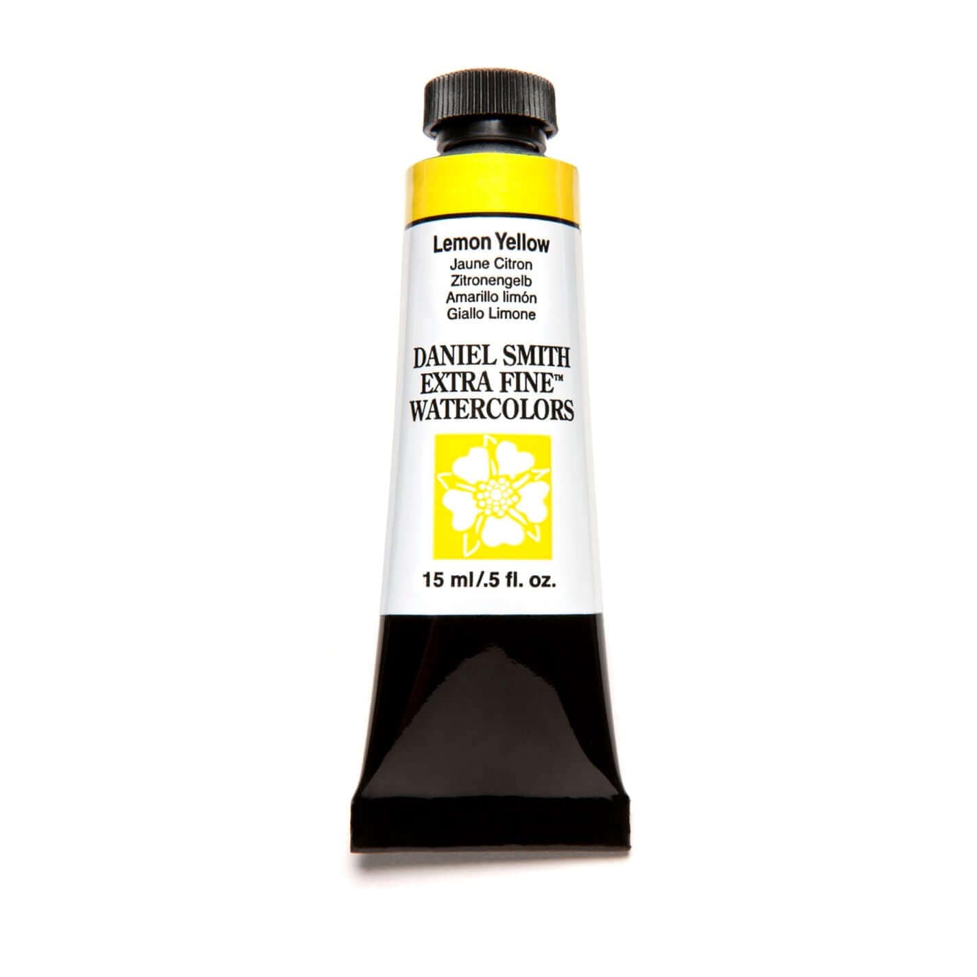 Daniel Smith Akvarelmaling 15ml Lemon Yellow