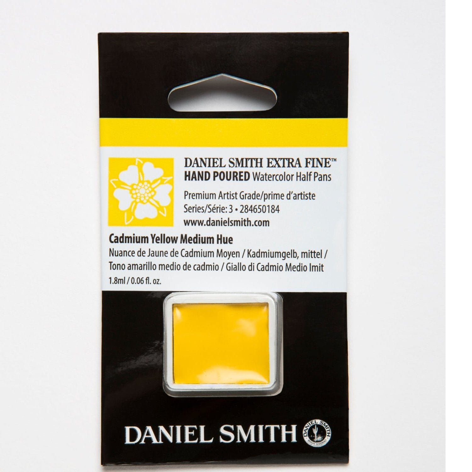 Daniel Smith Akvarelmaling Cadmium Yellow Medium Hue