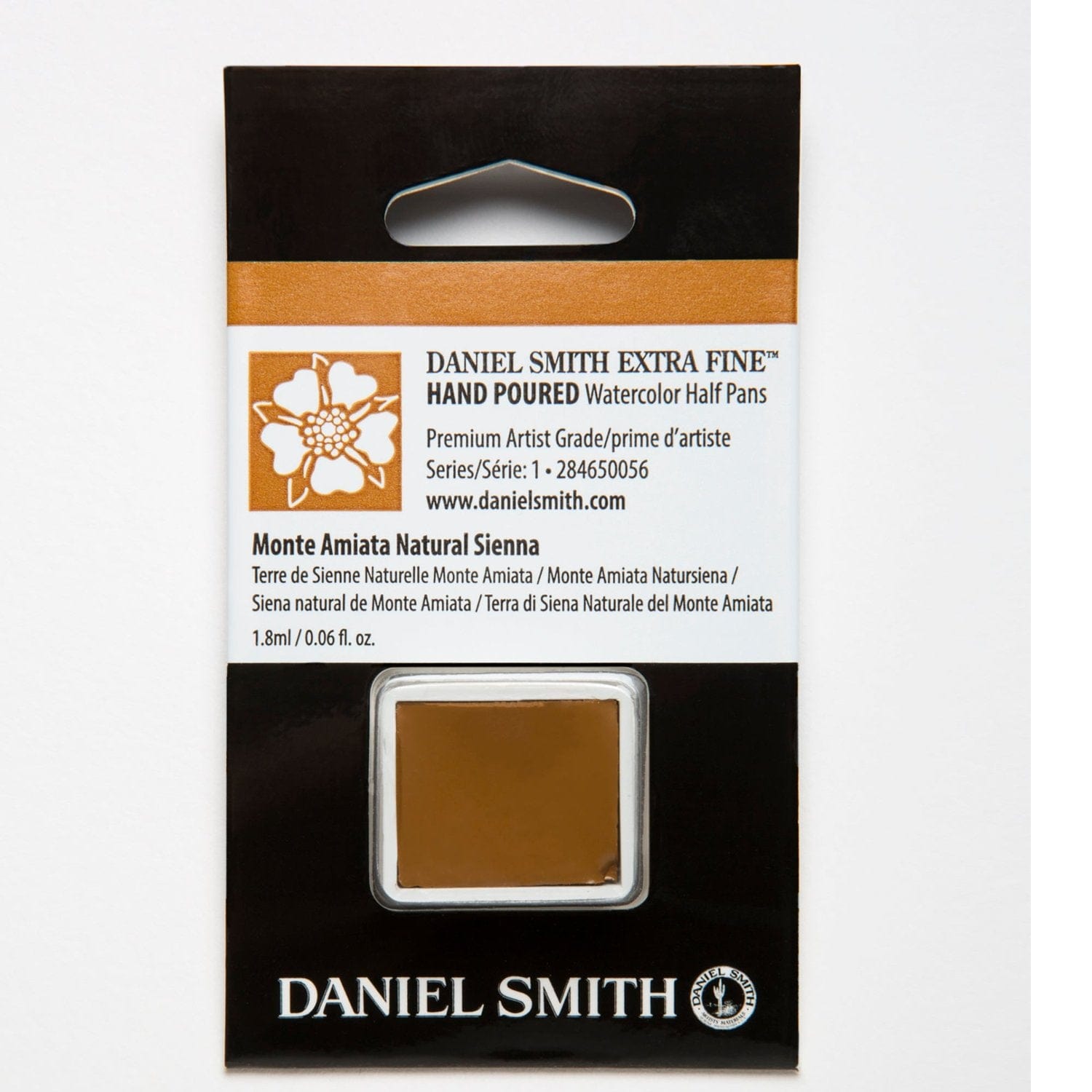 Daniel Smith Akvarelmaling Monte Amiata Natural Sienna