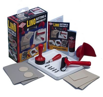 Essdee Grafik og design Essdee Lino Cutting & Printing kit 23pcs