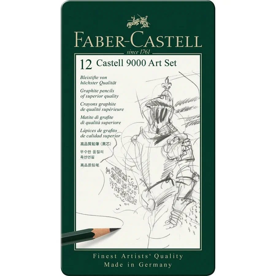 Faber-Castell Blyanter Faber-Castell Castell 9000 Design Set - 12 ass.