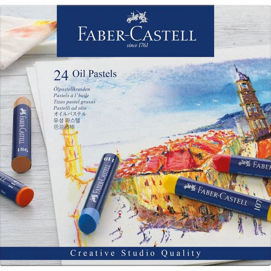 Faber-Castell Oil pastel Faber-Castell Olie pastel 24 stk