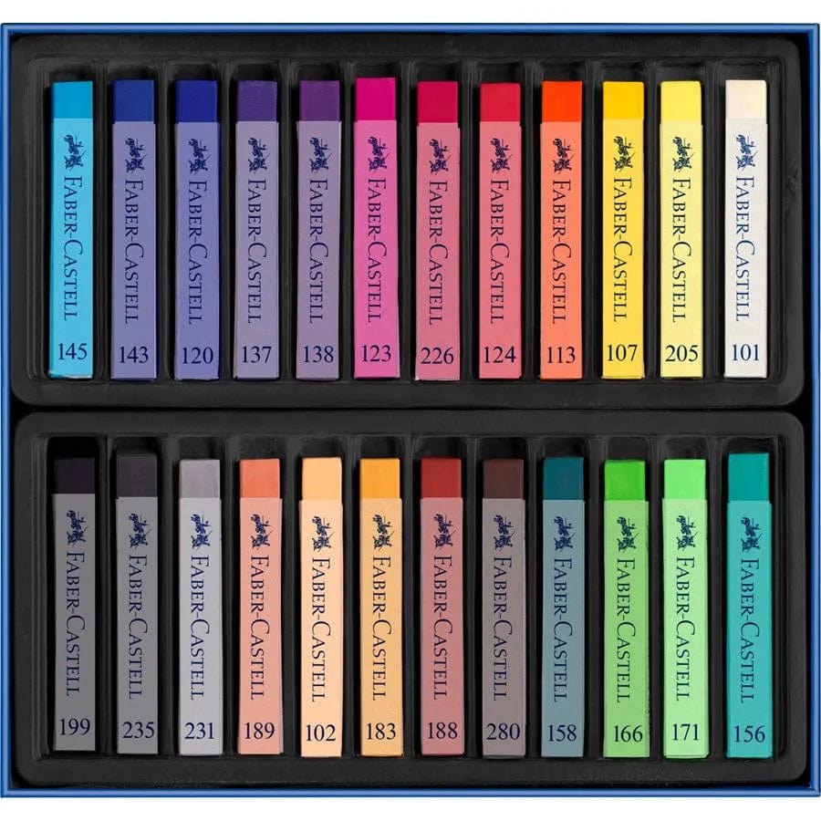 Faber-Castell Pitt pastel Faber-Castell Soft Pastel 24 stk