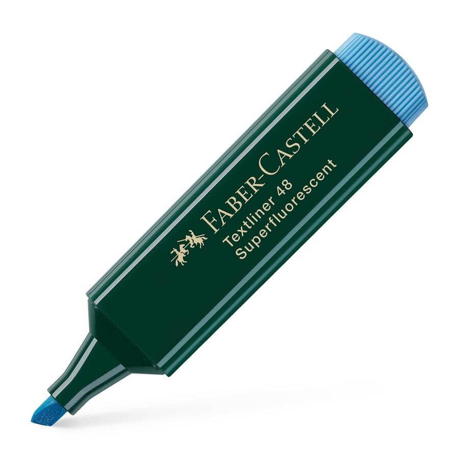 Faber-Castell Tuscher Blå Faber-Castell Textliner