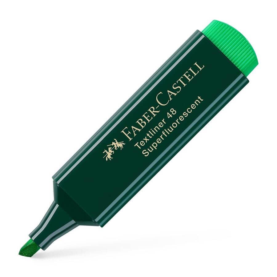 Faber-Castell Tuscher Grøn Faber-Castell Textliner